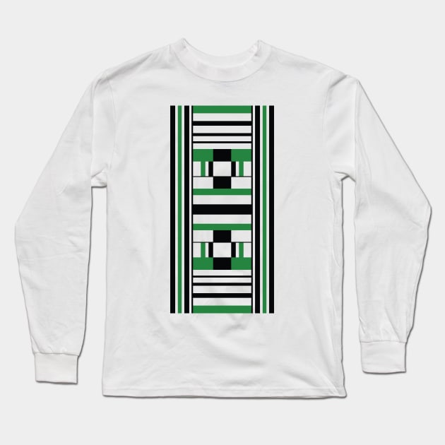 Nigeria Super Eagles 1994 Green White Black Long Sleeve T-Shirt by Culture-Factory